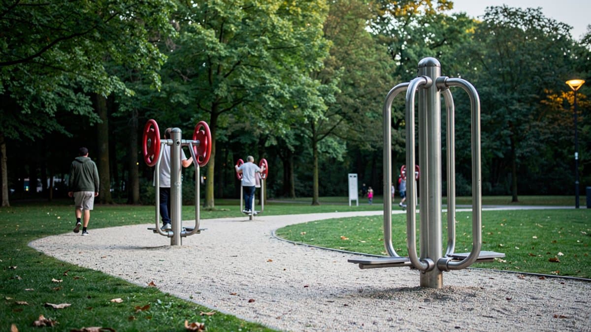 KI-generiertes Bild zu playfit-Parcours Hohenhorst Park