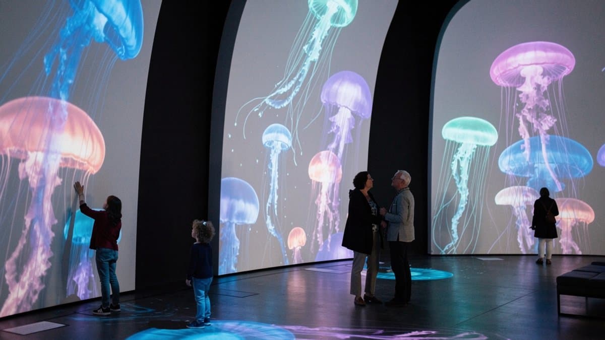 KI-generiertes Bild zu Port des Lumières