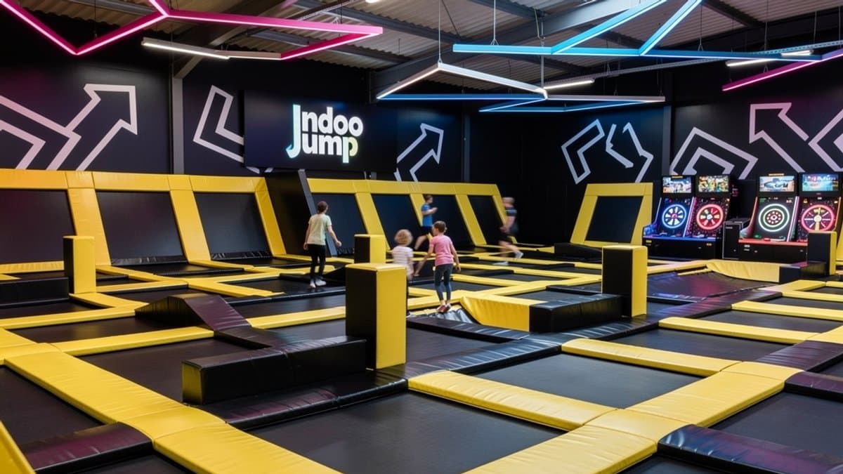 KI-generiertes Bild zu Indoo Fun & Action Park