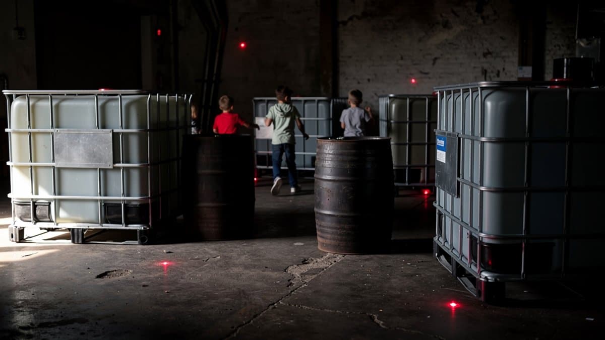 KI-generiertes Bild zu TILTA Lasertag Academy