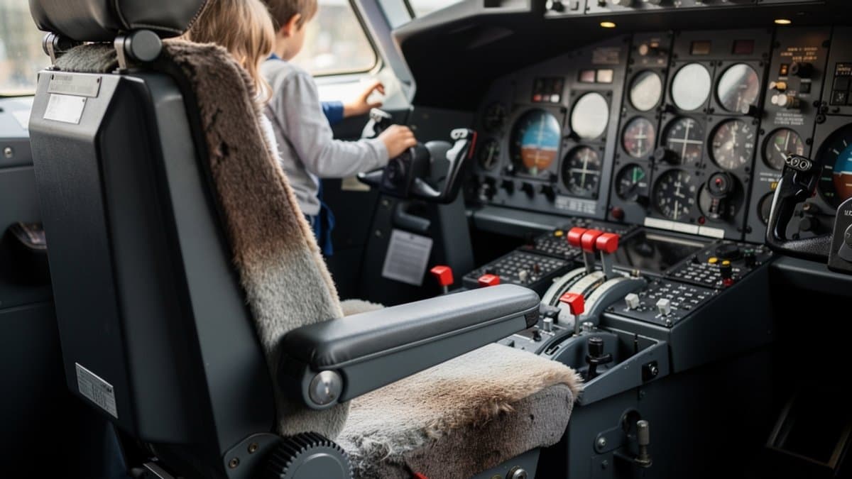 KI-generiertes Bild zu YOURcockpit Flugsimulator