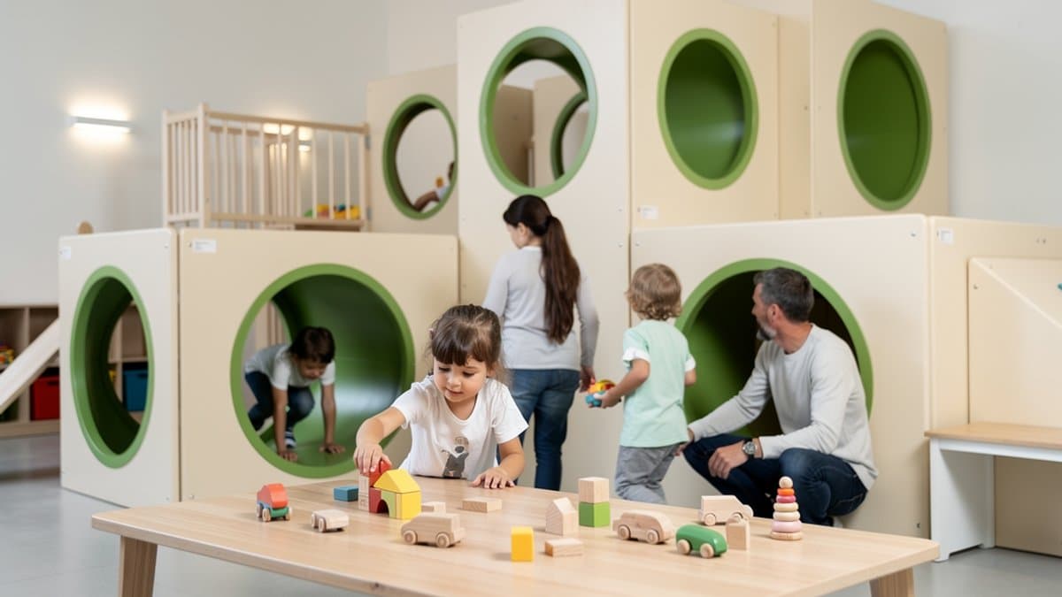 KI-generiertes Bild zu Familiencafé Krümel