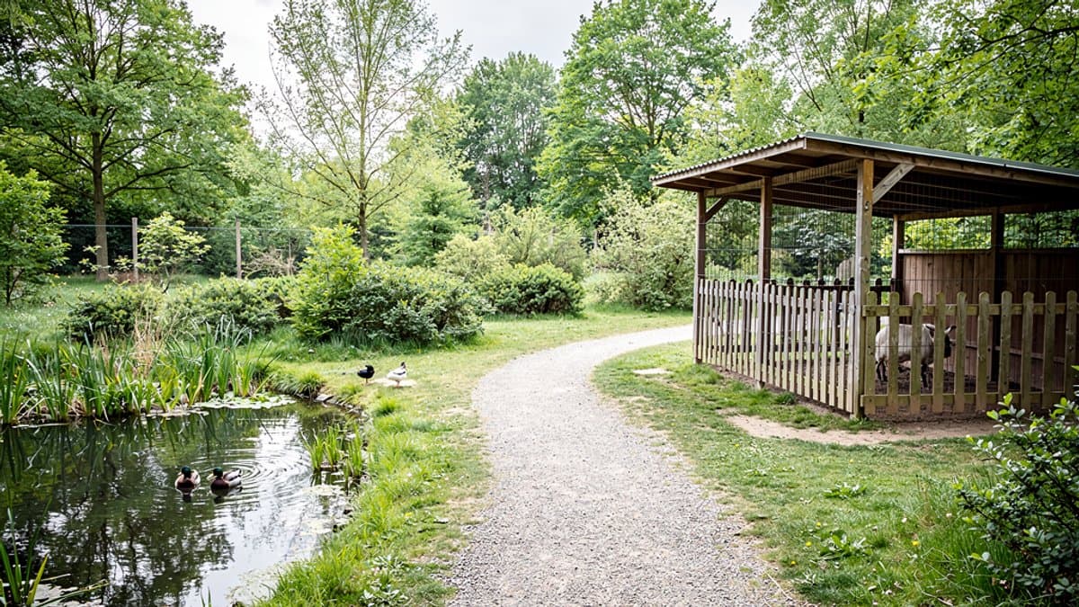 KI-generiertes Bild zu Stadtteil- und Schulgarten Hamm