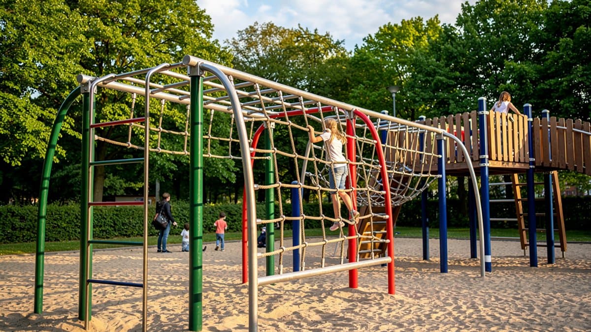KI-generiertes Bild zu Spielplatz Wiebelstraße