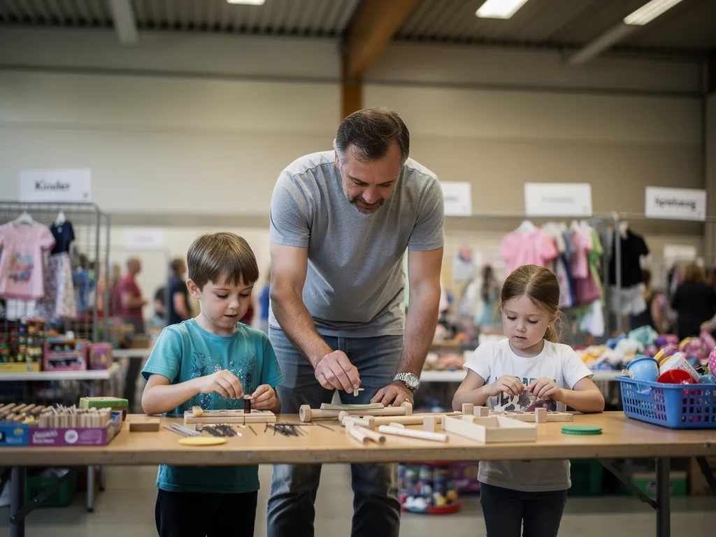 Bobbycar und Kidsklamotte: Flohmarkt im Goldbekhaus