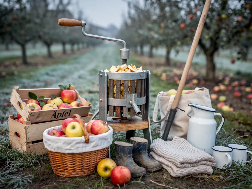 Apfelfest Francop: Gemeinsam Äpfel ernten
