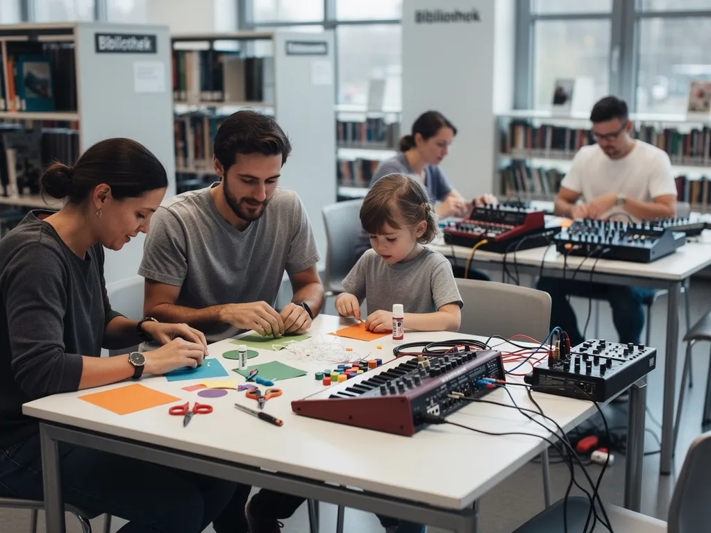 Synthesizer Workshop für Familien: Elektronische Musik entdecken